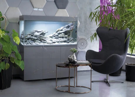 AQUAEL GLOSSY ST TANK KITS (TANK, STAND AND LIGHTS)