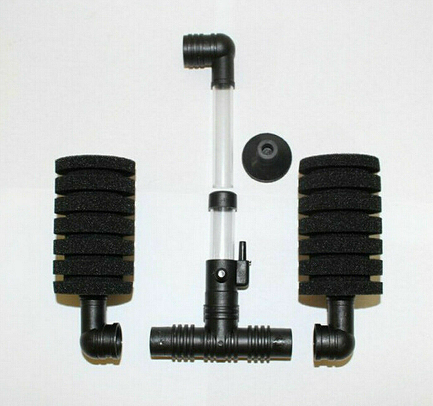 4 PCS Bio Sponge Filter Betta Fry Shrimp Double Head