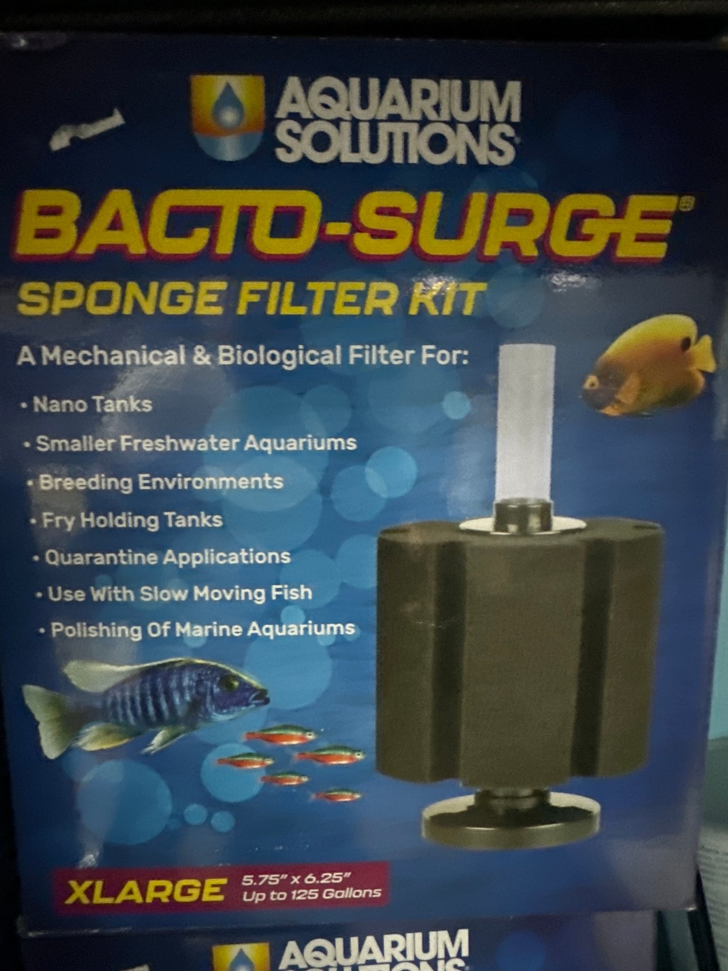 Bacto-Surge Sponge Filter Kit