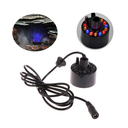 12 LED Plastic Mist Maker Humidifiers & Fogger