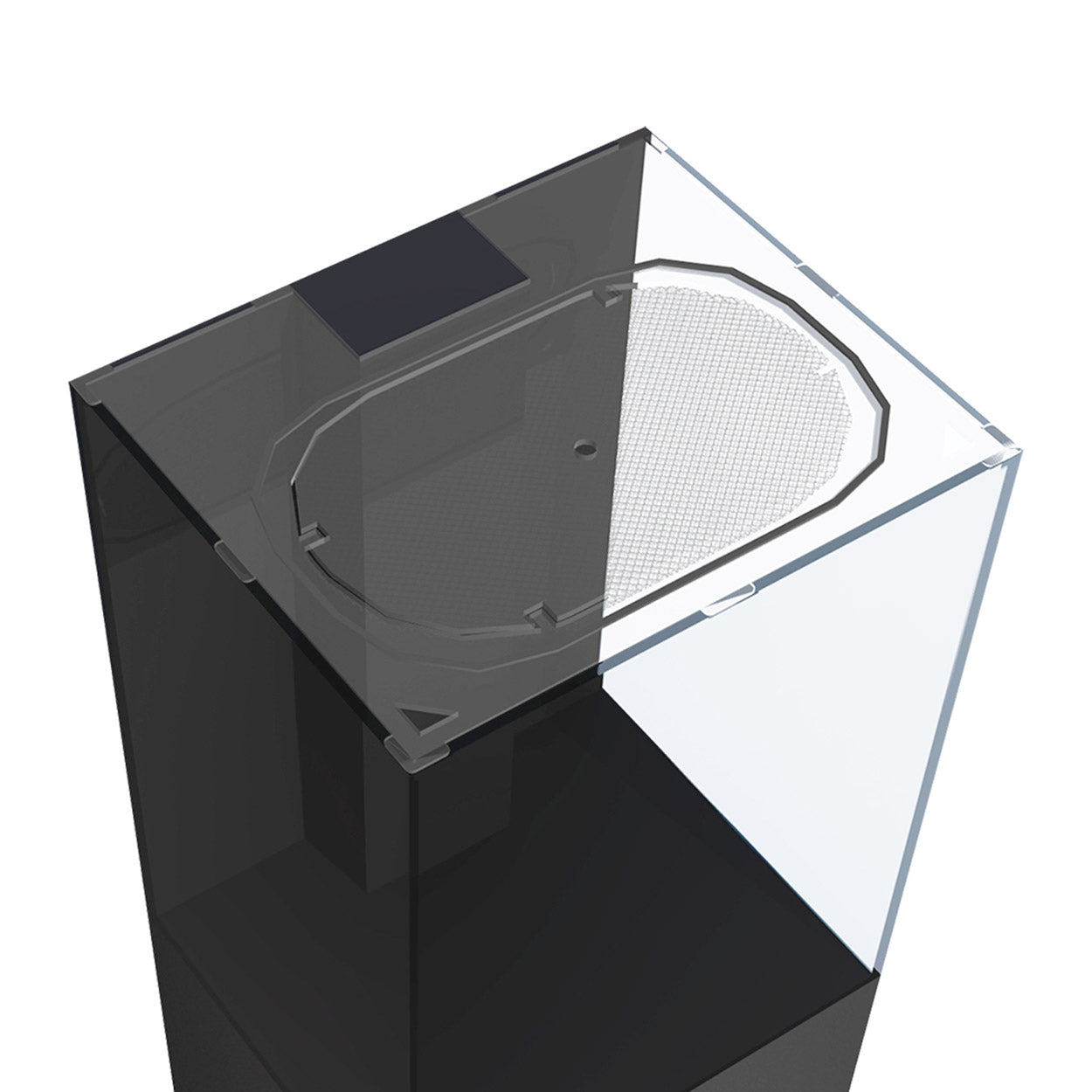 ProStar Rimless Aquarium - 60 gal TO 230 gal - Black OR White