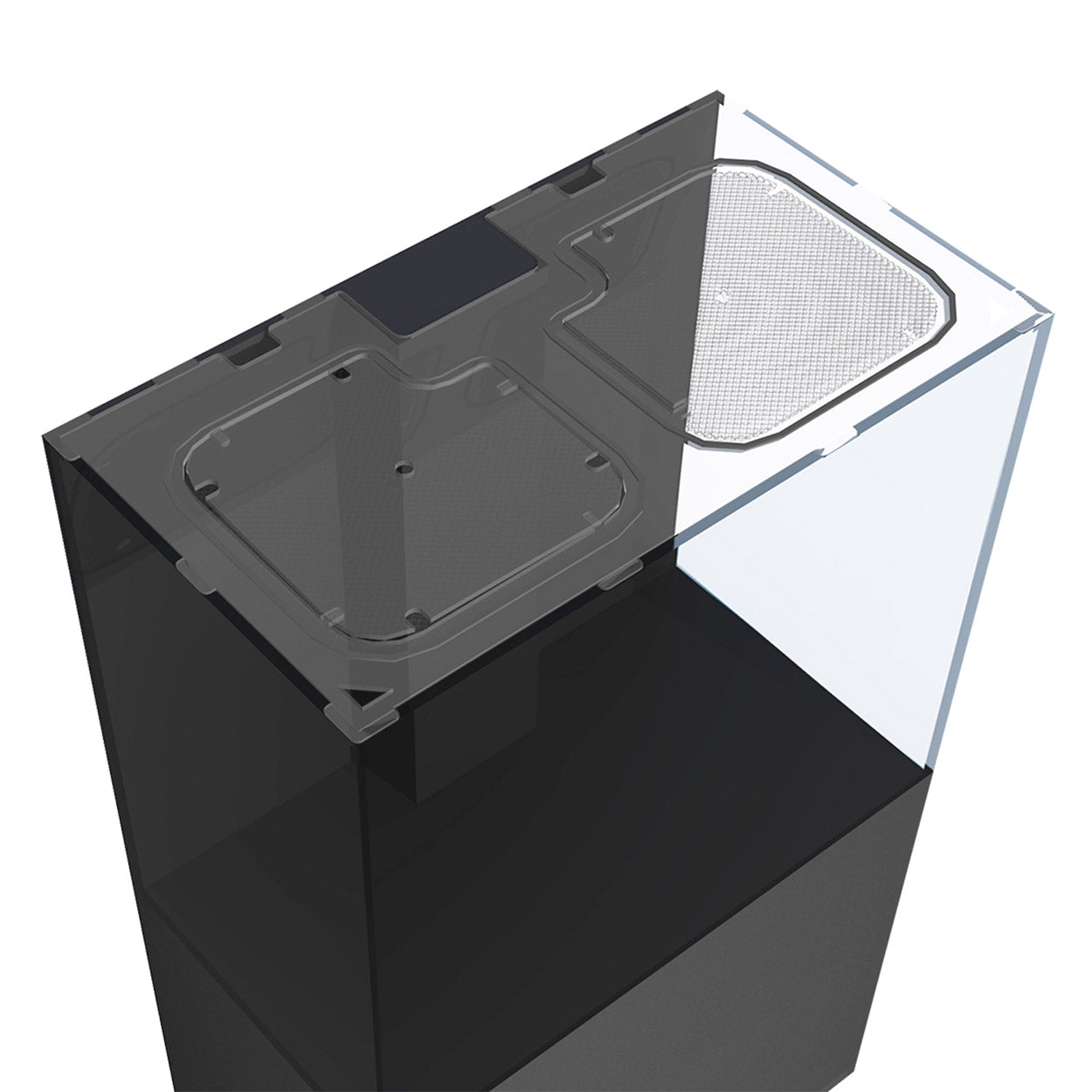 ProStar Rimless Aquarium - 60 gal TO 230 gal - Black OR White