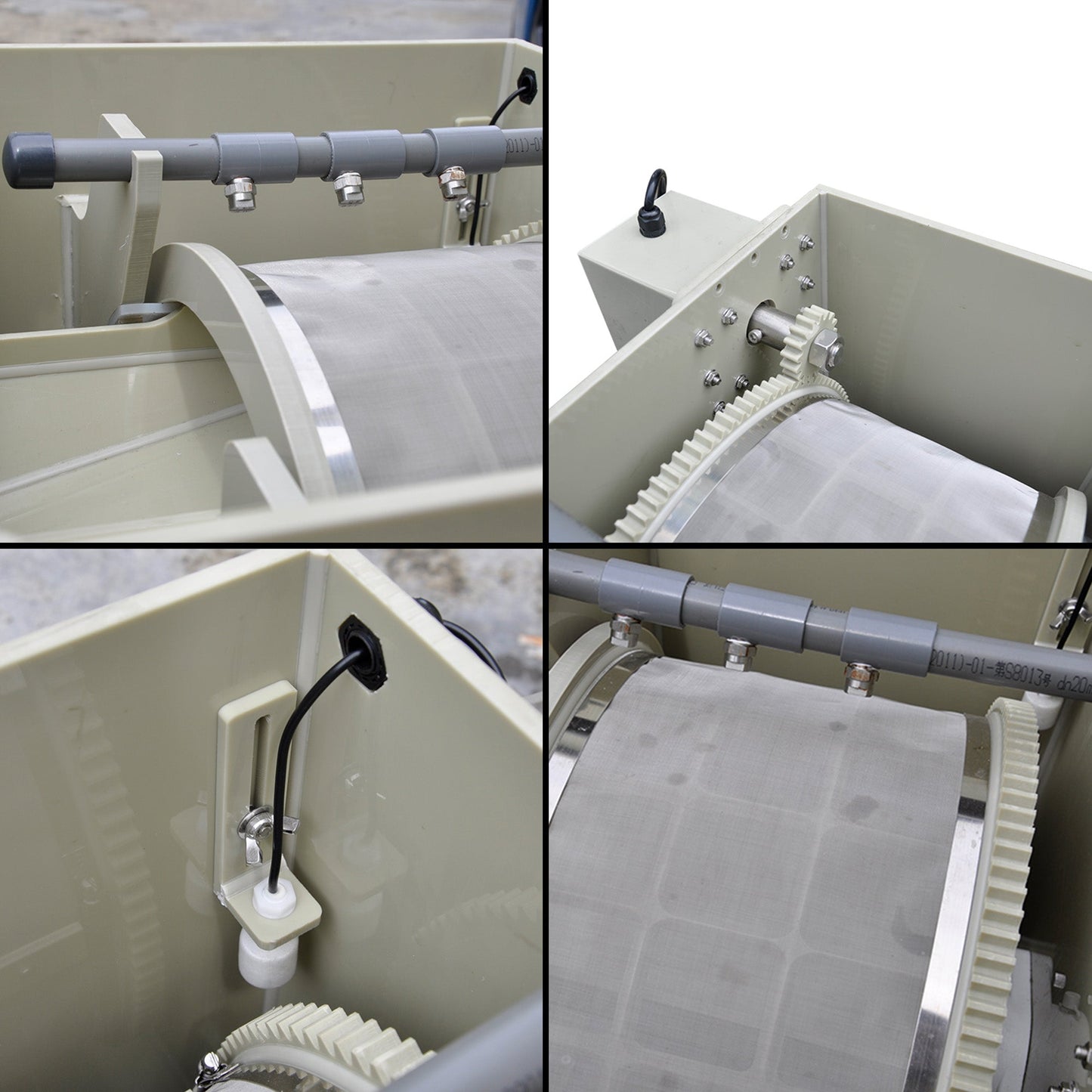 Pond Submerged Macro Drum Filter 35 Tons 9,400 GPH