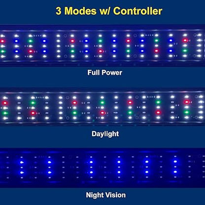 BeamsWork Aquarium light with timer Gen2 LED