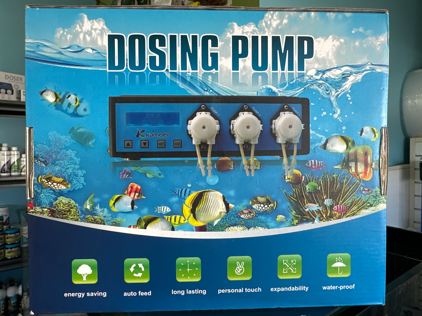 NEW-KAMOER DOSING PUMP 4 CHANNEL SLAVE (DOSING PUMP MODEL:KSP-F