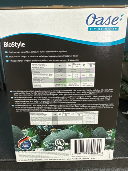 OASE BioStyle 20 Filter
