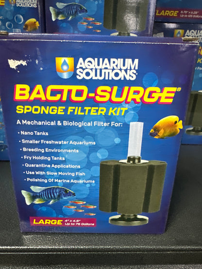 Bacto-Surge Sponge Filter Kit