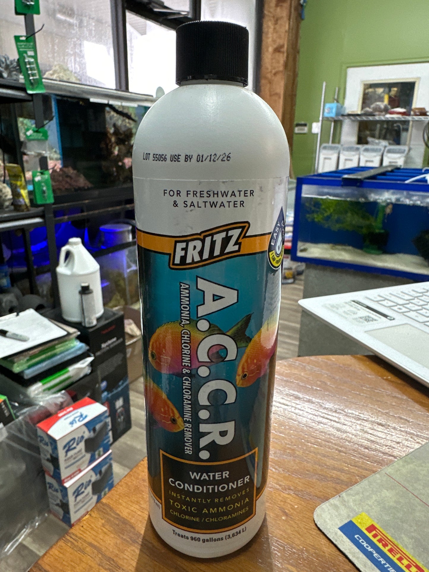 Fritz A.C.C.R. Amm., Chlor. & Chlrmn Remover 16 oz