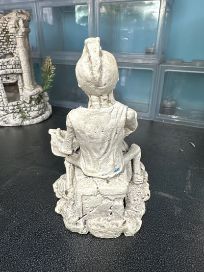 Sunken Skeleton Aquarium Ornament
