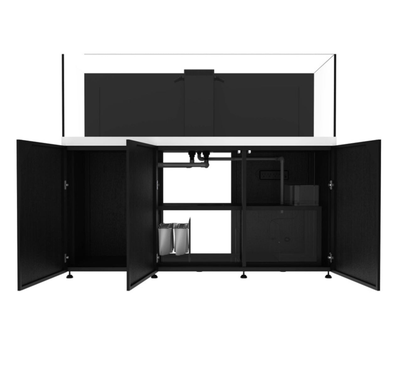 ProStar Rimless Aquarium - 60 gal TO 230 gal - Black OR White