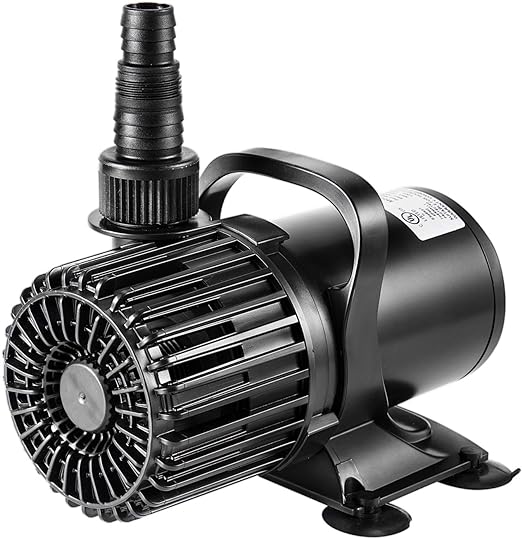Submersible Water Pump Pond Pump Ultra Quiet Aquarium Pump with for Pond Waterfall, Fish Tank, Statuary, or Hydroponics